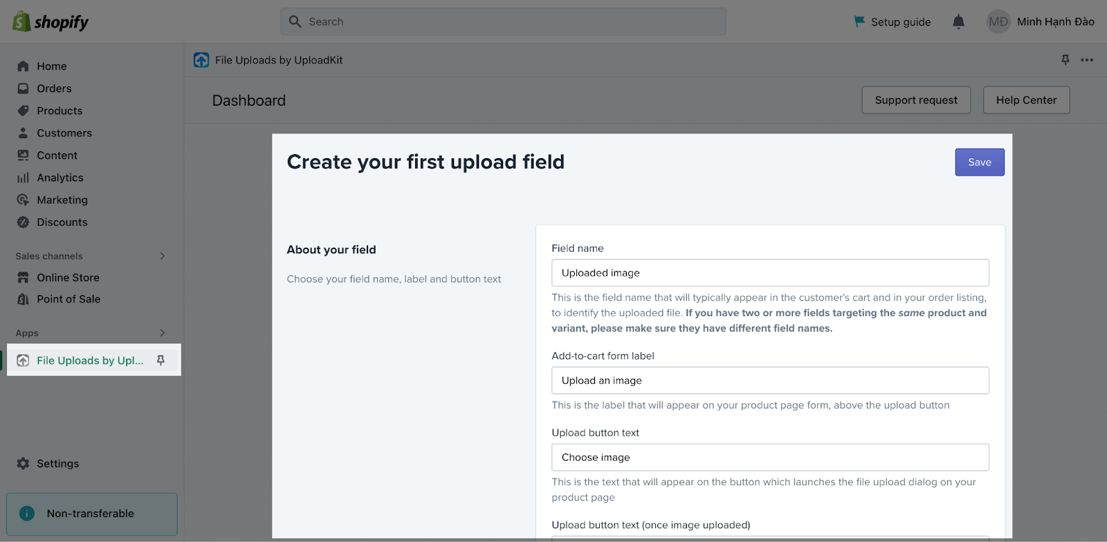 Upload-Lift Image Upload - Receive file uploads in Shopify